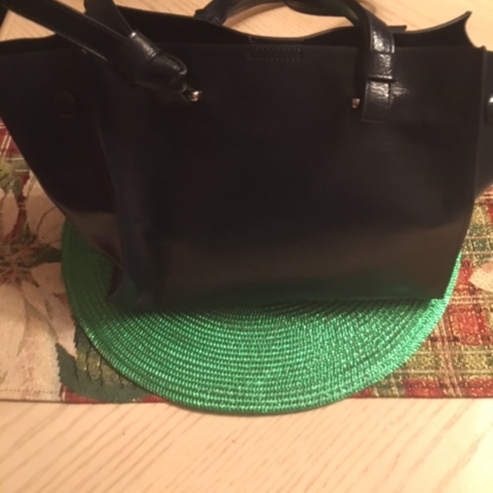 Zara Black Shoulder / Handbag NWT - Picture 4 of 4